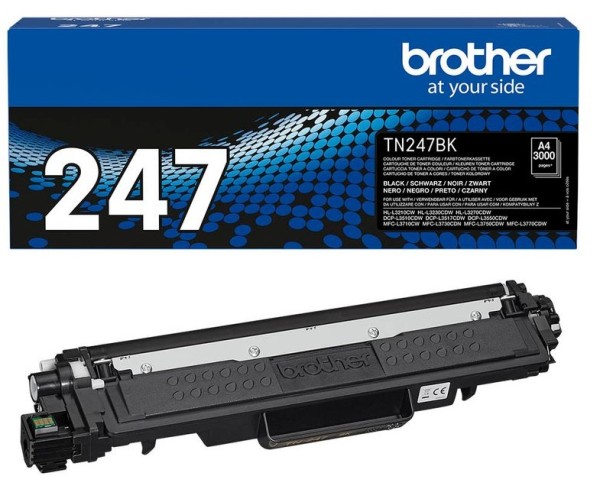 Original Brother TN-247BK Toner black 3.000 Seiten