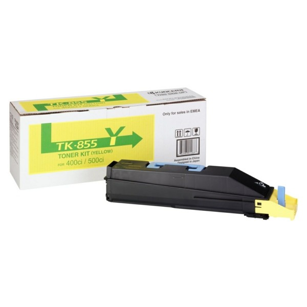 Original Kyocera 1T02H7AEU0 / TK-855 Y Toner gelb 18.000 Seiten