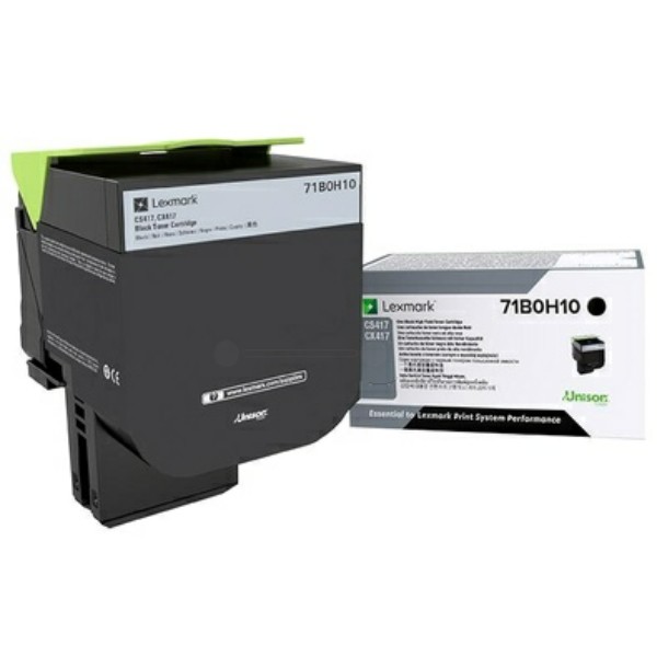 Original Lexmark 71B0H10 Toner-Kit schwarz 6.000 Seiten