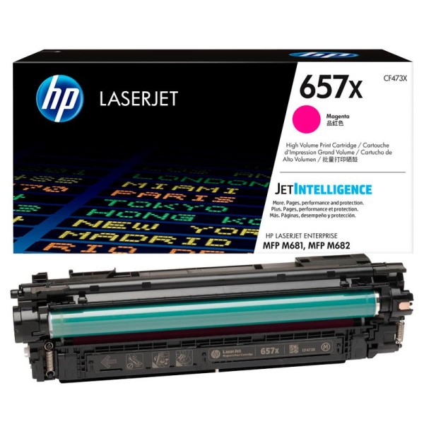 Original HP CF473X / 657X Toner magenta 23.000 Seiten