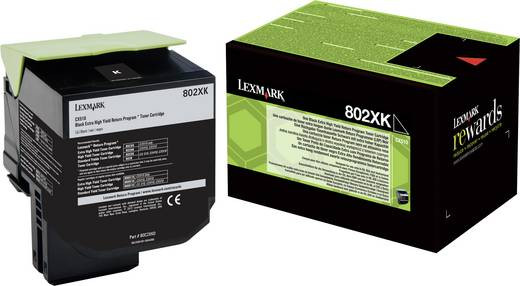 Original Lexmark 80C2XK0 / 802XK Toner black return program 8.000 Seiten