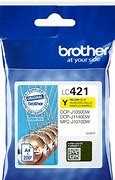 Original Brother LC-421Y Tinte yellow 200 Seiten