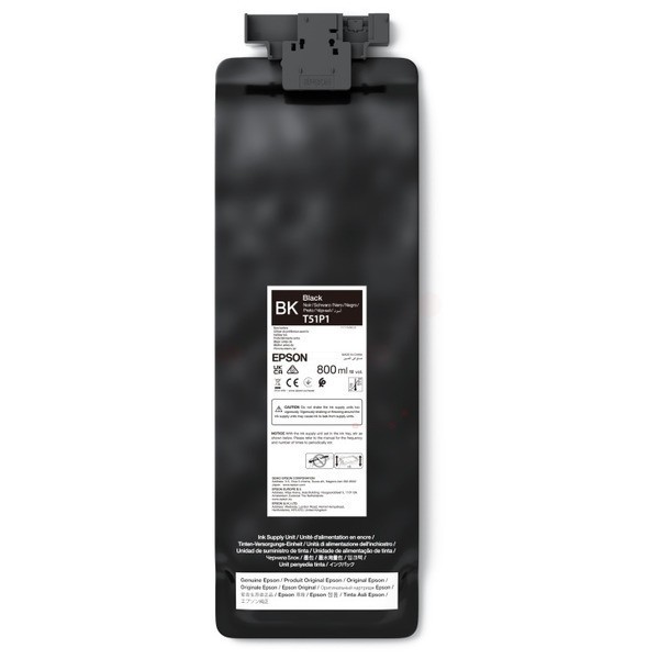 NEUOriginal Epson C13T51P100 / T51P1 Tinte black 800 ml