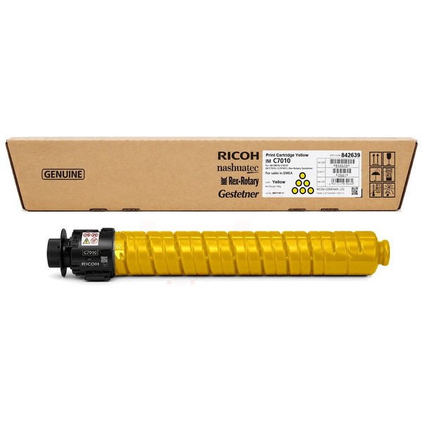 NEUOriginal Ricoh 842639 Toner yellow 28.000 Seiten