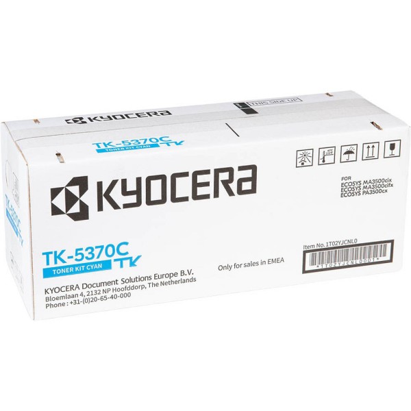 NEUOriginal Kyocera 1T02YJCNL0 / TK-5370C Toner cyan 5.000 Seiten