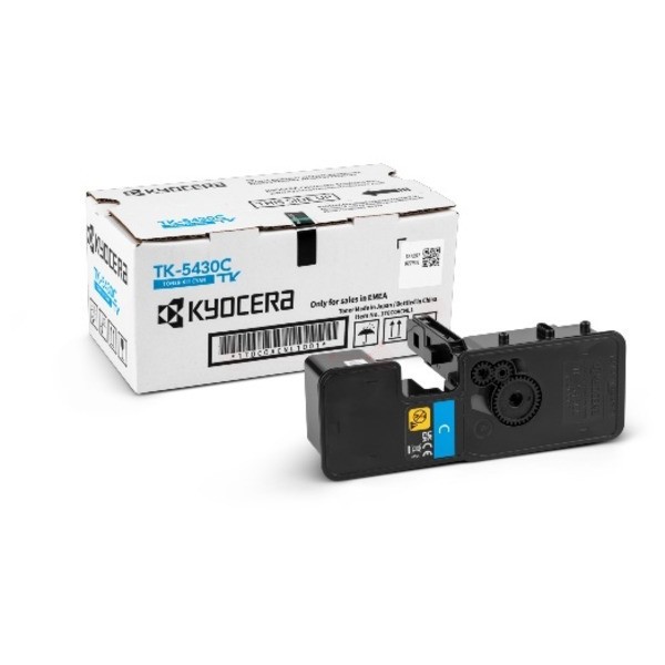 Original Kyocera 1T0C0ACNL1 / TK-5430C Toner cyan 1.250 Seiten