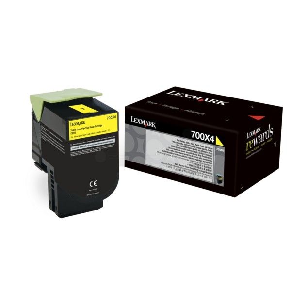 Original Lexmark 70C0X10 / 700X1 Toner-Kit schwarz 8.000 Seiten