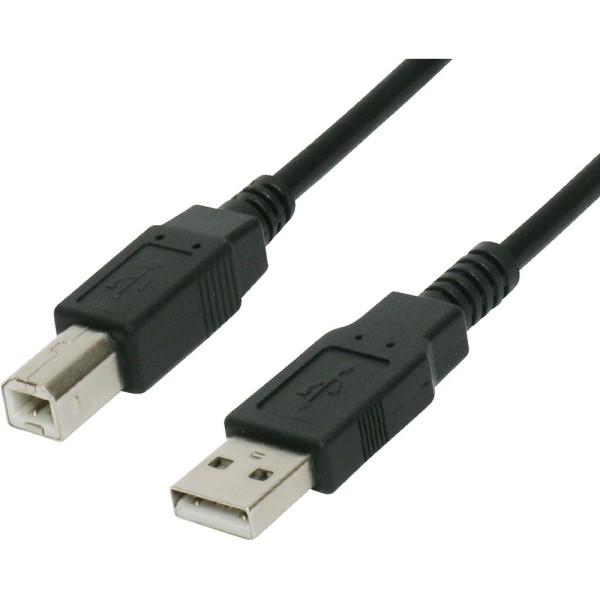USB 2.0 Kabel A-Stecker auf B-Stecker 1,8 m
