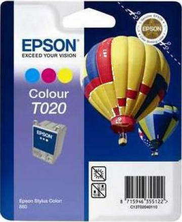 Original Epson C13T02040110 / T020 Tinte color 35 ml 300 Seiten