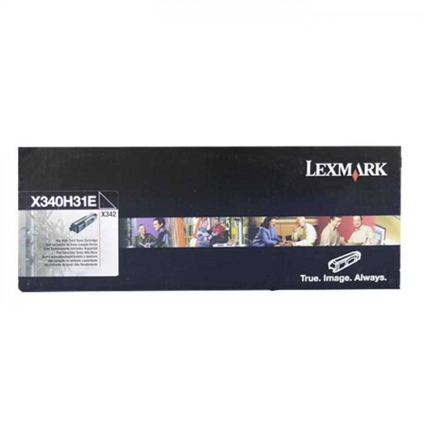 Original Lexmark X340H31E Toner black 6.000 Seiten