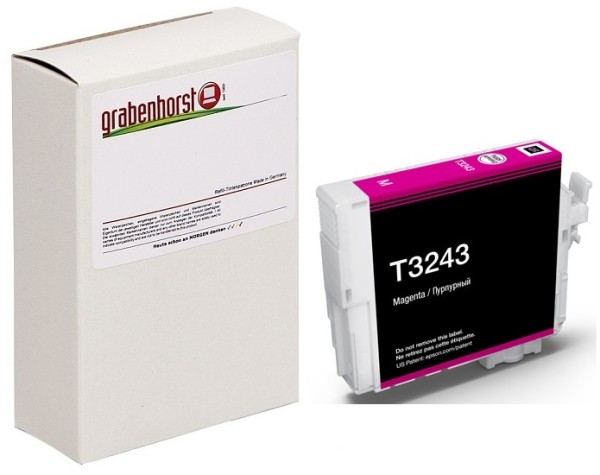 Alternativ Epson C13T32434010 / T3243 Tinte magenta 14 ml 980 Seiten