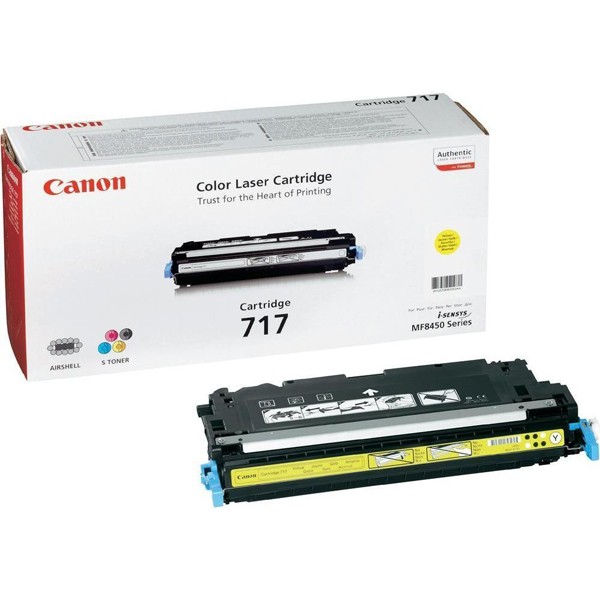 Original Canon 2575B002 / 717Y Toner yellow 4.000 Seiten