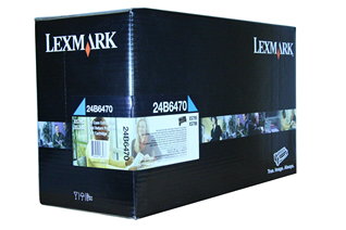Original Lexmark 24B6470 Toner cyan return program BSD 20.000 Seiten