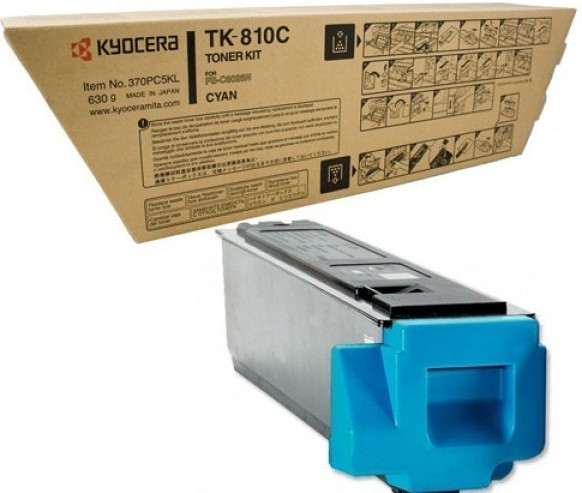 Original Kyocera 370PC5KL / TK-810C Toner cyan 20.000 Seiten