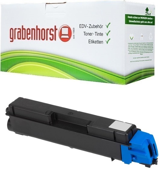 Alternativ Kyocera 1T02KTCNL0 / TK-580C Toner cyan 10.000 Seiten