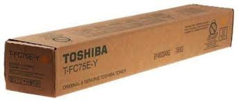 Original Toshiba 6AK00000254 / T-FC75EY Toner yellow 35.400 Seiten