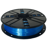 3D-Filament Seiden-PLA blau mit Perlglanz 1.75mm 500g Spule