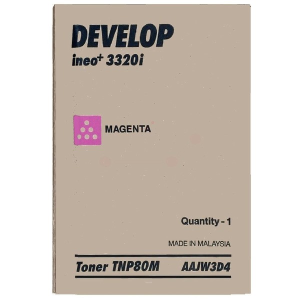 Original Develop AAJW3D4 / TNP-80M Toner magenta 9.000 Seiten