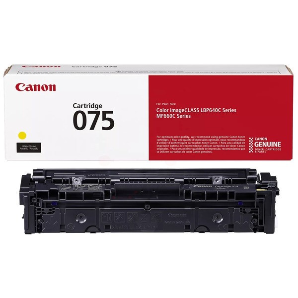 NEUOriginal Canon 6362C002 / 075 Toner yellow 1.300 Seiten