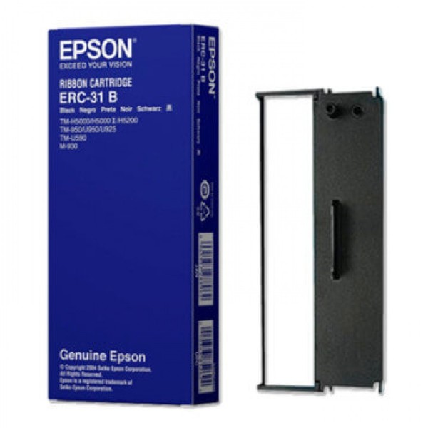 Original Epson C43S015369 / ERC-31-B Nylonband schwarz