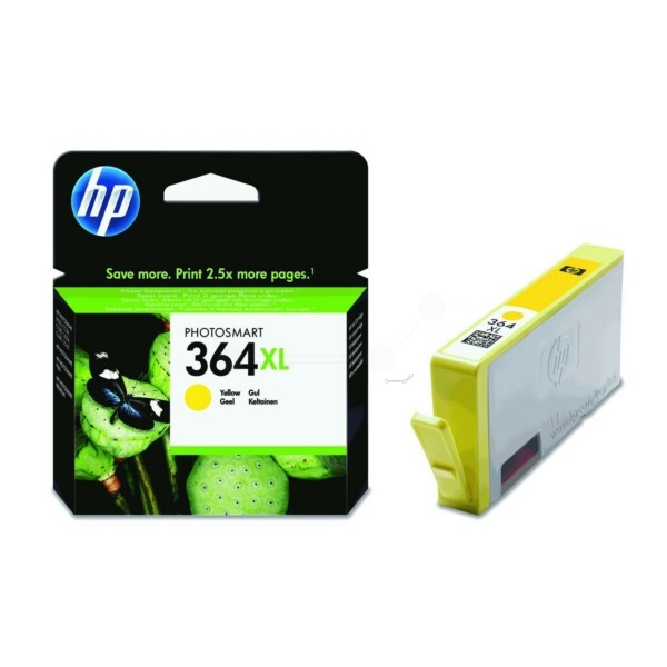 Original HP CB325EE / 364XL Tintenpatrone gelb 6 ml 750 Seiten