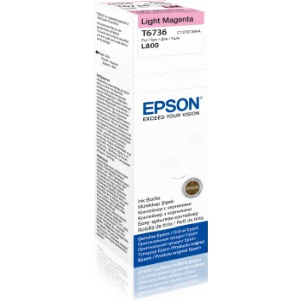 Original Epson C13T67364A / T6736 Tintenpatrone magenta hell 70 ml