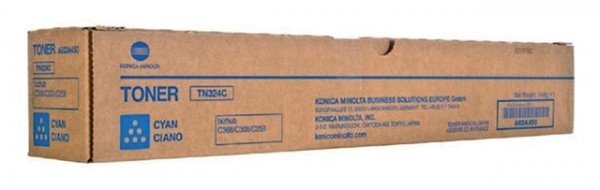 Original Konica Minolta A8DA450 / TN-324C Toner cyan 26.000 Seiten