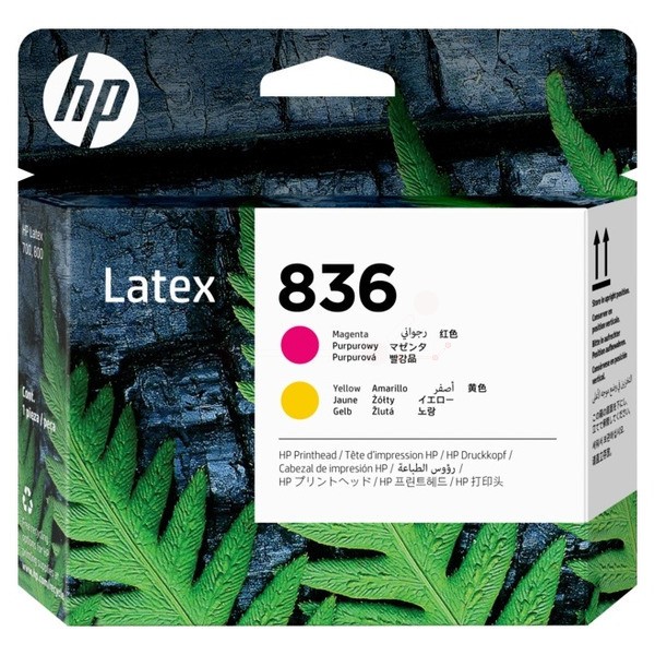 Original HP 4UV96A / 836 Druckkopf magenta / yellow