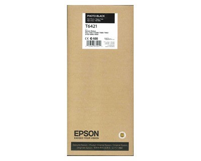 Original Epson C13T642100 / T6421 Tinte black 150 ml