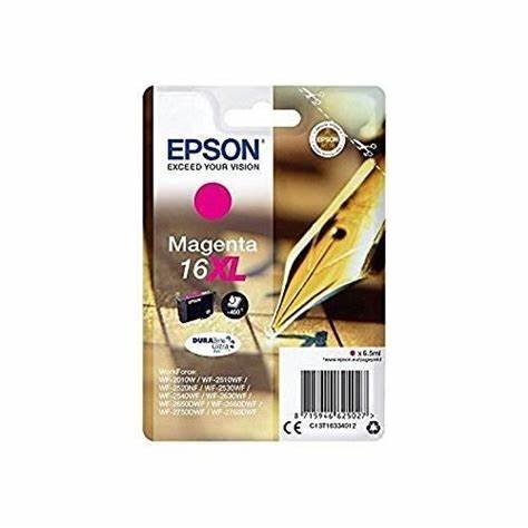 Original Epson C13T16334010 / 16XL Tinte magenta XL 6,5 ml 450 Seiten