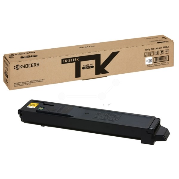 Original Kyocera 1T02P30NL0 / TK-8115 K Toner-Kit schwarz 12.000 Seiten