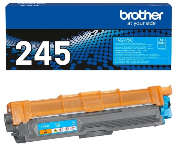 Original Brother TN-245C Toner cyan 2.200 Seiten