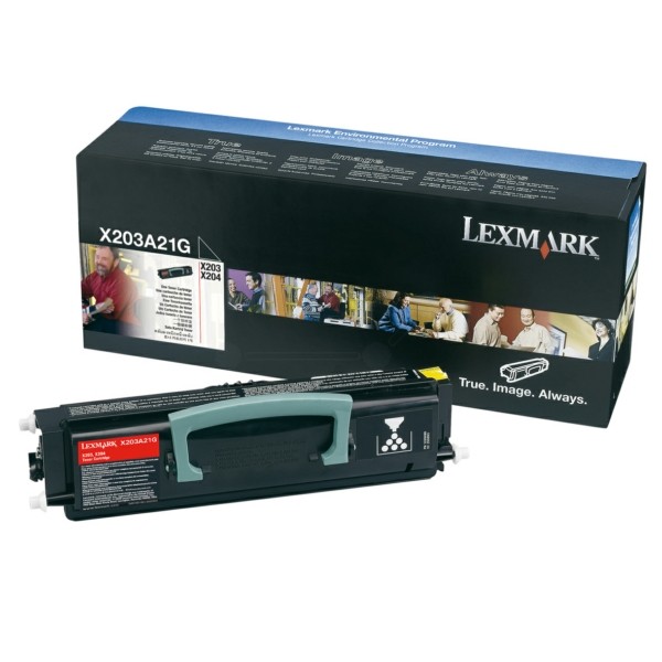 Original Lexmark X203A21G Toner-Kit 2.500 Seiten