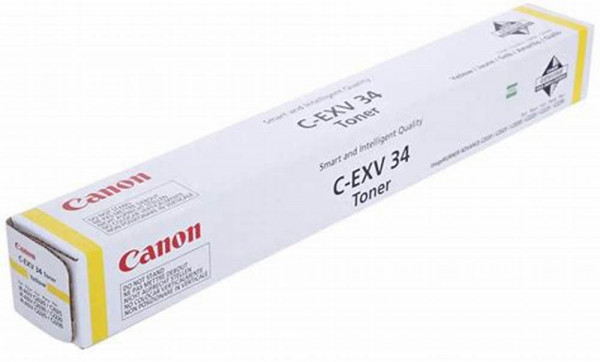 Original Canon 3785B002 / C-EXV34Y Toner yellow 19.000 Seiten