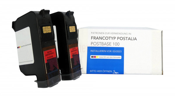 Alternativ Francotyp-Postalia 580052302600 Tinte Frankiermaschine blau VE a 2 Stück