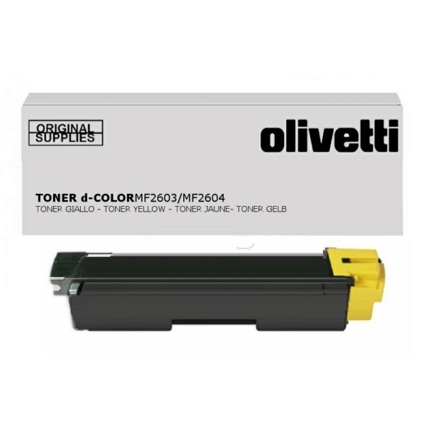 Original Olivetti B0949 Toner-Kit gelb 5.000 Seiten