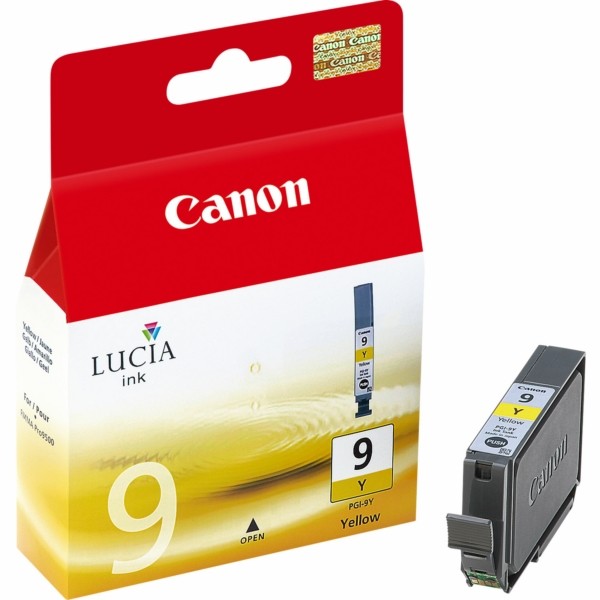 Original Canon 1037B001 / PGI-9 Y Tintenpatrone gelb 14 ml 930 Seiten