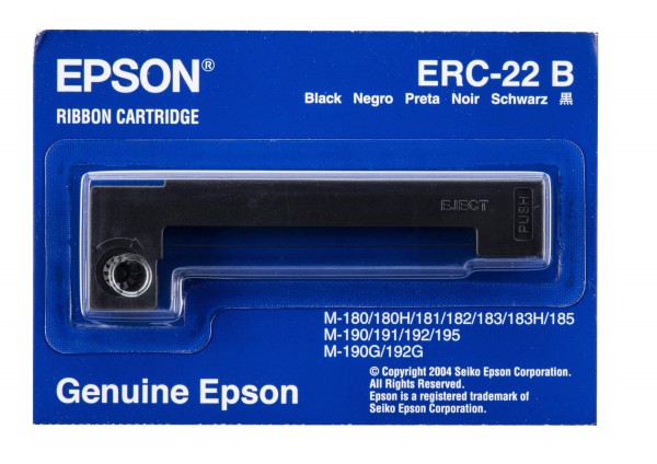 Original Epson C43S015358 / ERC-22-B Nylonband schwarz