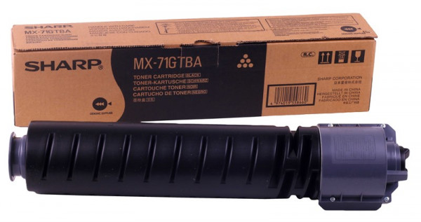 Original Sharp MX-71GTBA Toner black 35.000 Seiten