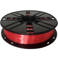 3D-Filament Seiden-PLA rot mit Perlglanz 1.75mm 500g Spule