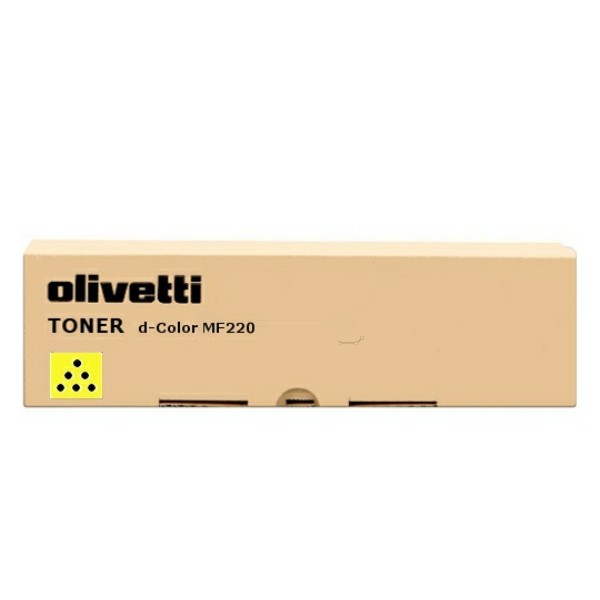 Original Olivetti B0855 Toner gelb 26.000 Seiten