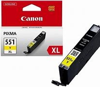Original Canon 6446B001 / CLI-551XLY Tinte yellow 11 ml 695 Seiten