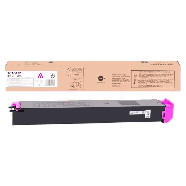 Original Sharp BP-GT30MA Toner magenta 15.000 Seiten