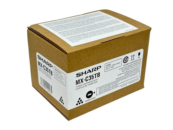 Original Sharp MX-C35TB Toner black 9.000 Seiten