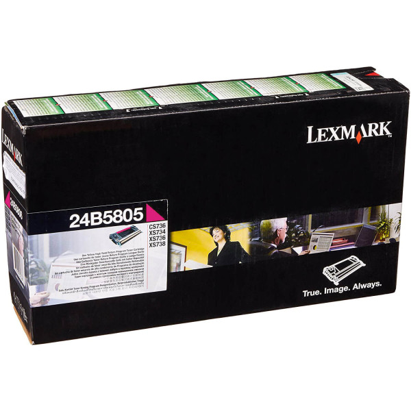 Original Lexmark 24B5805 Toner magenta return program 10.000 Seiten