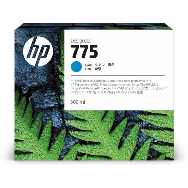 Original HP 1XB17A / 775 Tinte cyan 500 ml