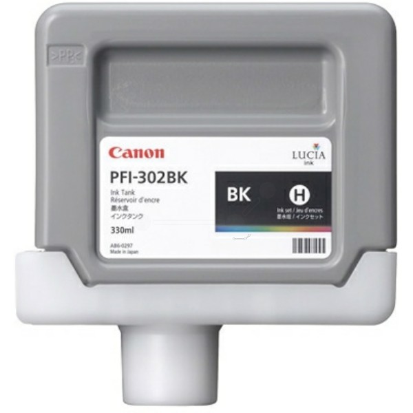 Original Canon 2216B001 / PFI-302 BK Tintenpatrone schwarz 330 ml