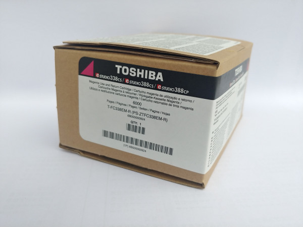 Original Toshiba 6B000000924 / T-FC 338 E MR Toner magenta return program 6.000 Seiten