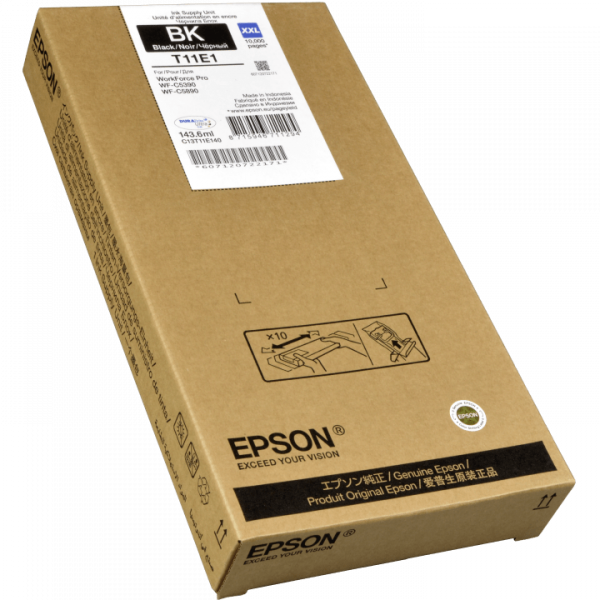 Original Epson C13T11E140 Tinte black XXL 35,7 ml 10.000 Seiten