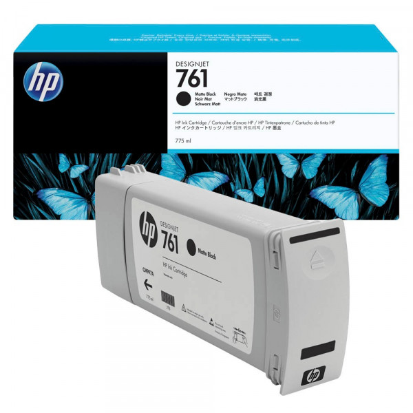 Original HP CM997A / 761 Tinte matt black 775 ml